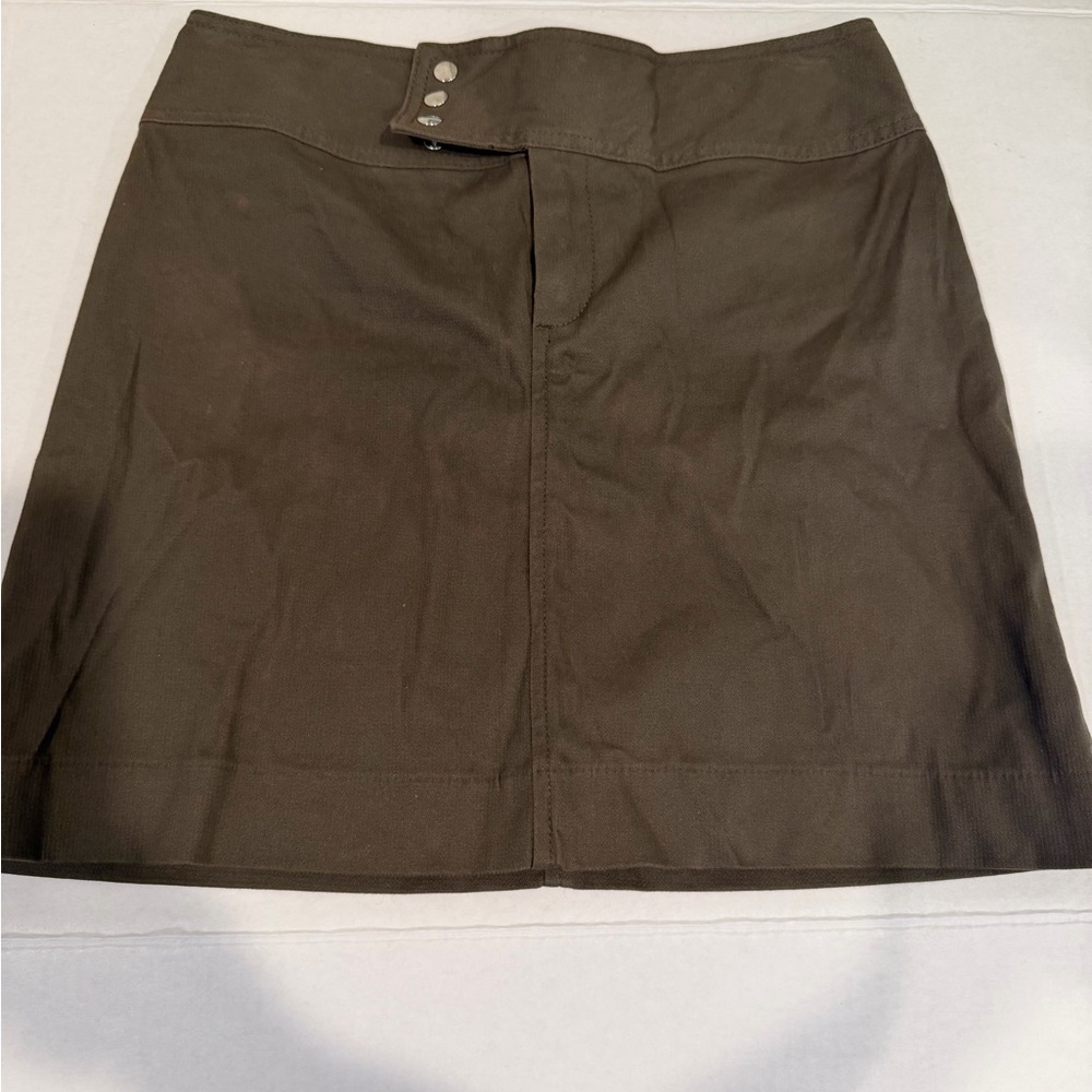 Banana Republic Espresso Mini Skirt